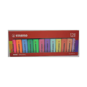 Stabilo Boss ST-49 12'li (6+6) Renkli Fosforlu Kalem