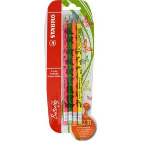 Stabilo Butterfly 4'Lü Blister Kurşun Kalem