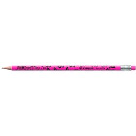 Stabilo Butterfly Neon Pembe 12'li Kurşun Kalem