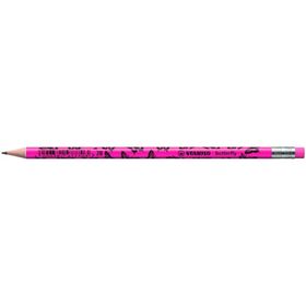 Stabilo Butterfly Neon Pembe 12'li Kurşun Kalem