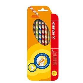 Stabilo Easycolors Sol El 6’lı Kuru Boya Kalem Seti
