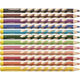 Stabilo Easycolors Yaprak Yeşili Sol El Kuru Boya Kalemi