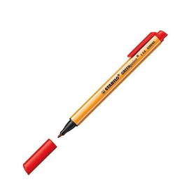 Stabilo Green Point 0.8 mm Kırmızı Keçe Uçlu Kalem