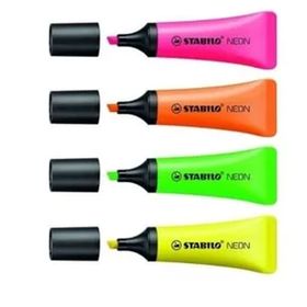 Stabilo Neon 4'lü Set Fosforlu Kalem