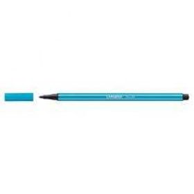 Stabilo Pen 68-031 Floresan Mavi Keçe Uçlu Kalem