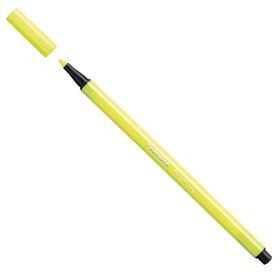 Stabilo Pen 68 1 mm Floresan Sarı Keçe Uçlu Kalem