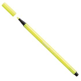 Stabilo Pen 68 1 mm Floresan Sarı Keçe Uçlu Kalem