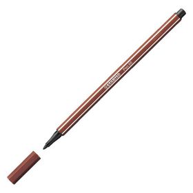 Stabilo Pen 68-75 Koyu Kahve Keçe Uçlu Kalem