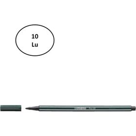 Stabilo Pen 68/63 10'lu Zeytin Yeşili Keçeli Kalem