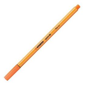 Stabilo Poınt 88 0.4 mm Açık Alev Kırmızısı Keçeli Kalem