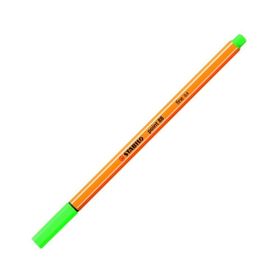 Stabilo Point 88 0.4 mm Uç Zümrüt Yeşili Metal Uçlu Fineliner Kalem