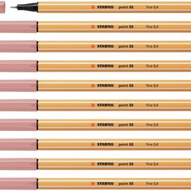 Stabilo Point 88 Fineliner 10'lu Kırmızı Kalem