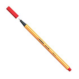 Stabilo Point 88 Fineliner 10'lu Kırmızı Kalem