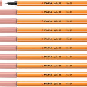 Stabilo Point 88 Fineliner 10'lu Kırmızı Kalem
