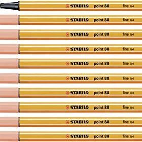 Stabilo Point 88 Kayısı 10'lu Keçe Uçlu Kalem