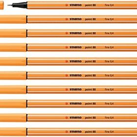 Stabilo Point 88 Papaya 10'lu Keçe Uçlu Kalem