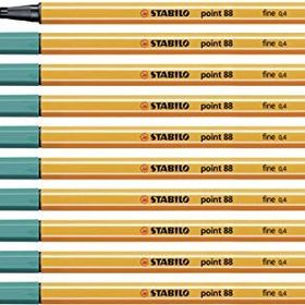 Stabilo Point 88 Turkuaz 10'lu Keçe Uçlu Kalem