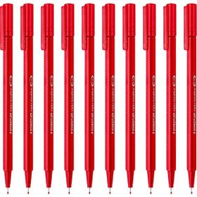 Staedtler 0.8 mm Kırmızı Broadliner Kalem
