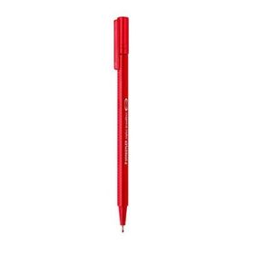 Staedtler 0.8 mm Kırmızı Broadliner Kalem