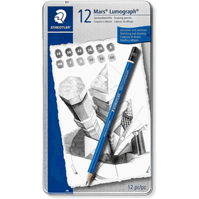 Staedtler 100G12 Mars Lumograph 12li Kurşun Kalem