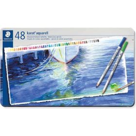 Staedtler 125 M48 48'li Karat Aquarell Kuru Boya