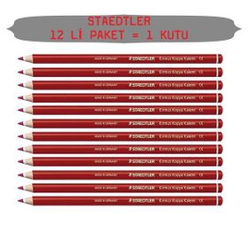 Staedtler 13144-23LN Kırılmaya Karşı Dayanıklı 12 Adet Kırmızı Kopya Kalemi