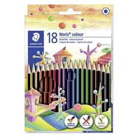 Staedtler 185 C18 Noris Wopex 18'li Kuru Boya