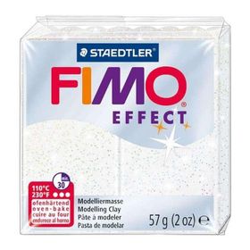 Staedtler 19006 Fimo Effect Glitter White 57 gr Polimer Kil
