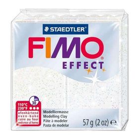 Staedtler 19006 Fimo Effect Glitter White 57 gr Polimer Kil