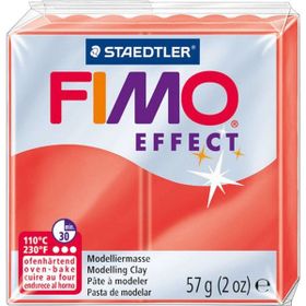 Staedtler 19016 Fimo Effect Translucent Red 57 gr Polimer Kil