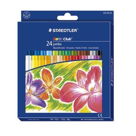 Staedtler 243 NC24 Noris Club 24 Renk Jumbo Yağlı Pastel Boya