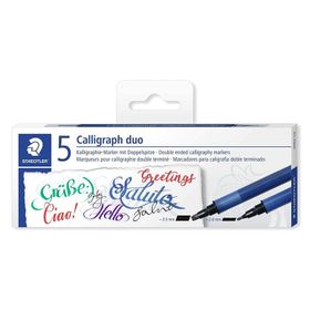 Staedtler 3002 C5 5'li 2-3.5 mm Çift Taraflı Kaligrafi Kalemi