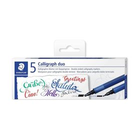 Staedtler 3002 C5 5'li 2-3.5 mm Çift Taraflı Kaligrafi Kalemi