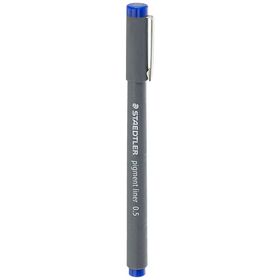 Staedtler 308 05-3 Pigment Liner Mavi 0.5 mm Kalem