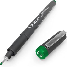 Staedtler 308 05-5 Pigment Liner Yeşil 0.5 mm Kalem