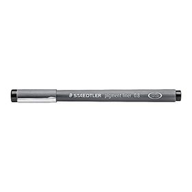 Staedtler 308-08 Siyah 0.8 mm Pigment Liner Tükenmez Kalem