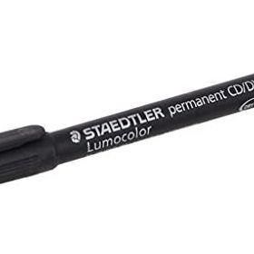 Staedtler 310CDS9 Lumocolor Permanent Siyah Renk Markör Kalem