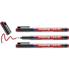 Staedtler 310CDS9 Lumocolor Permanent Siyah Renk Markör Kalem