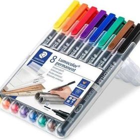 Staedtler 317 WP8 Lumocolor Permanent 8'li Set Markör