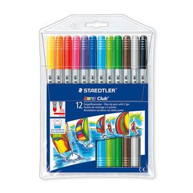 Staedtler 320 Norıs Çift Uçlu 12'li Keçeli KalemALEM