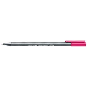 Staedtler 334-20 Triplus Üçgen Fineliner Magenta 0.3 mm Kalem
