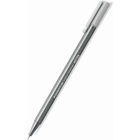 Staedtler 334-82 Triplus Gri Üçgen Fineliner Kalem