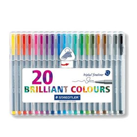 Staedtler 334 Triplus 20'li Fineliner Kalem Seti