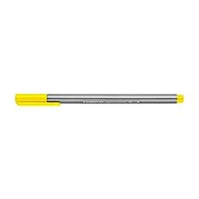 Staedtler 3341 0.3 mm Uç Sarı Triplus Üçgen Fineliner Kalem