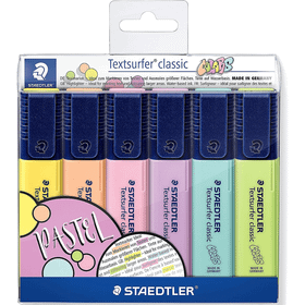 Staedtler 364 CWP6 Textsurfer Classic 6 'lı Pastel Fosforlu Kalem