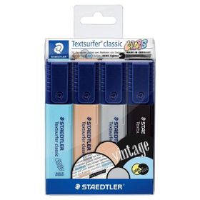 Staedtler 4'lü Nostaljik Fosforlu Kalem
