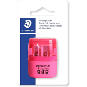 Staedtler 51260F20BK Neon Pembe Çift Kalemtıraş
