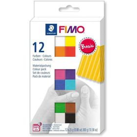Staedtler 5741313 Fimo Soft Basic 12'li Modelleme Kili Seti