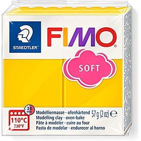 Staedtler 802016 Fimo Soft 57 gr Ayçiçeği Renk Modelleme Kili