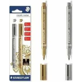 Staedtler 8323-BK2 Metalik Markör 2'liSet